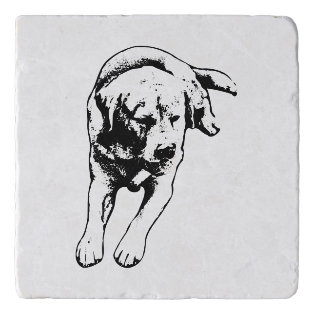 Table Stillness – Front View Trivet (Front)