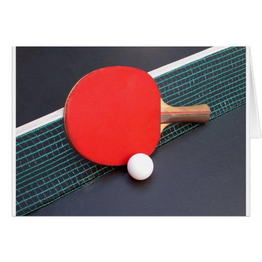 Table Tennis Cards (Front Horizontal)