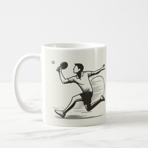 Table Tennis Champion Mug