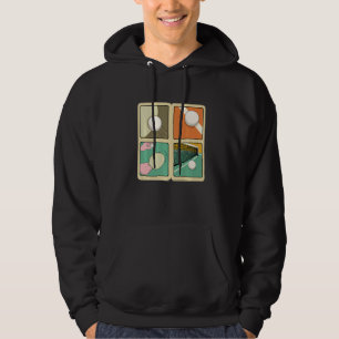 Table Tennis Champion Ping Pong Game Whiff Whaff Hoodie