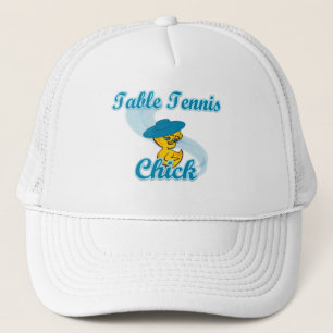 Table Tennis Chick #3 Trucker Hat