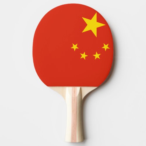 table Tennis Chinese Team Paddle