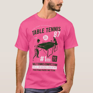 Table Tennis Competition T-Shirt