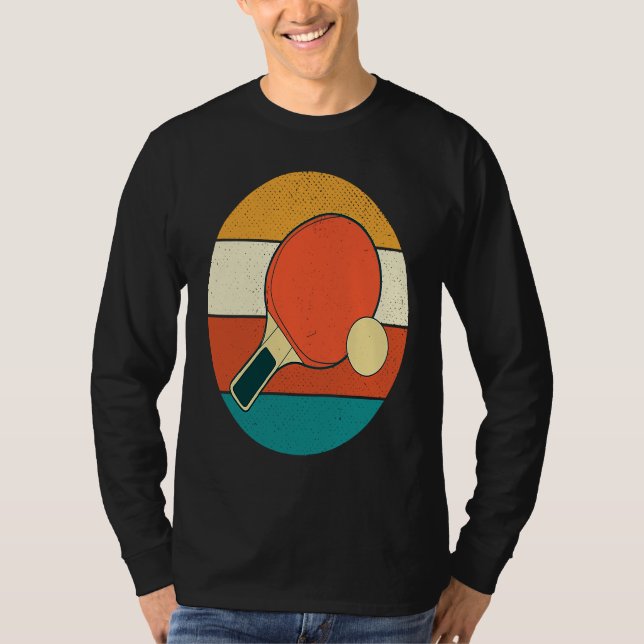 Table Tennis For Men Women Ping Pong Players T-Shirt (Front)