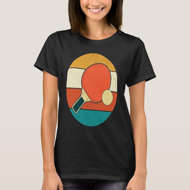 Table Tennis For Men Women Ping Pong Players T-Shirt (Front)
