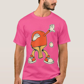 Table Tennis Funny Racket Table Tennis T-Shirt