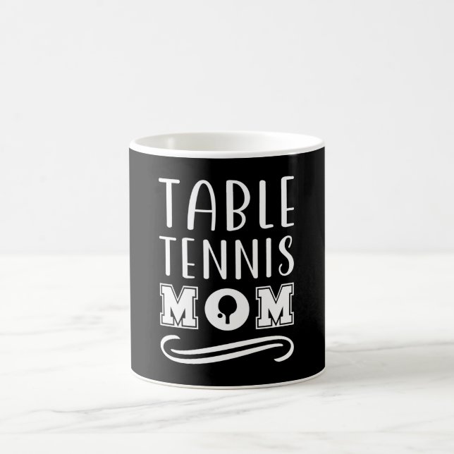 Table Tennis Mom Coffee Mug (Center)