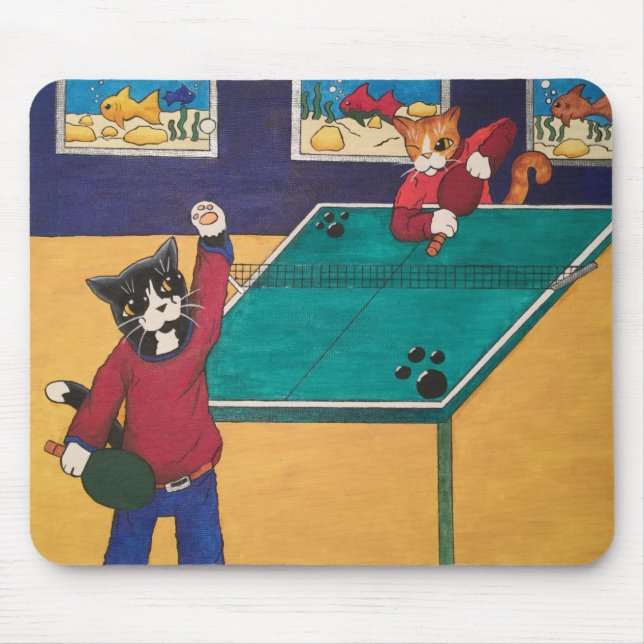 Table Tennis Mouse Pad (Front)