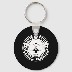 Table tennis old butterfly design for table tennis keychain