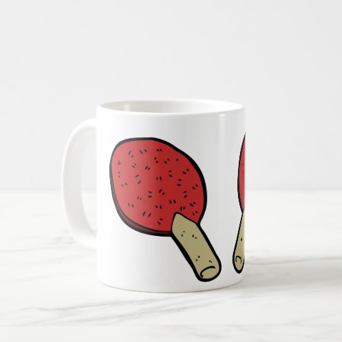 Table Tennis Ping Pong Coffee Mug