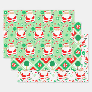 Table Tennis Ping-Pong Gift Wrapping Paper Sheets