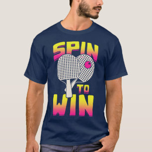 Table Tennis Ping Pong Player Club Outfit 5 T-Shirt