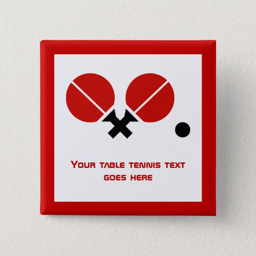 Table tennis ping_pong rackets and ball black red button
