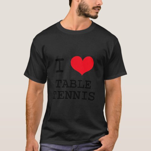 Table Tennis PingPong 1 T_Shirt
