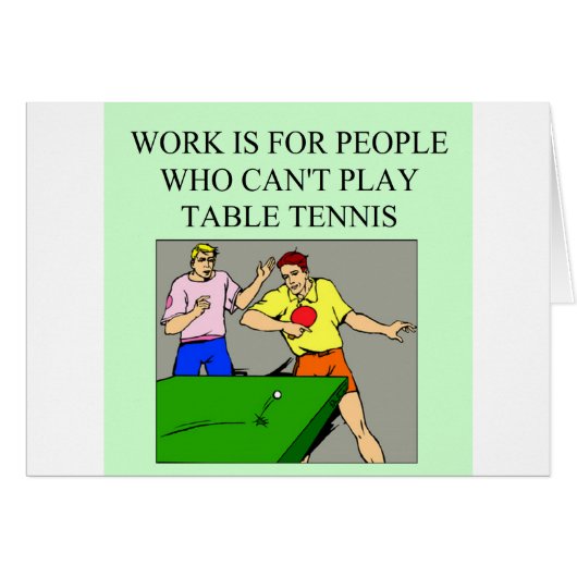 table tennis player (Front Horizontal)