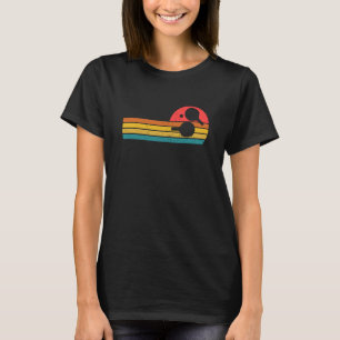 Table Tennis Player Ping Pong Retro 80s Vintage T-Shirt