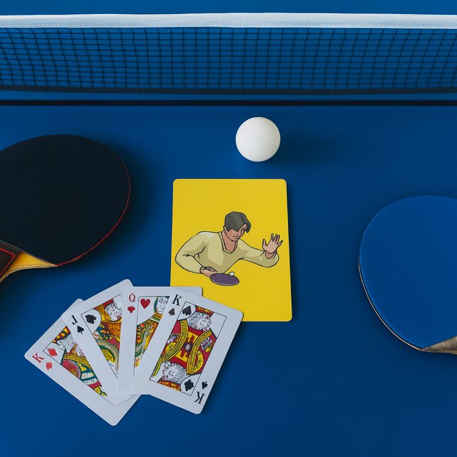 Table Tennis Player Playing Cards (Creator Uploaded)