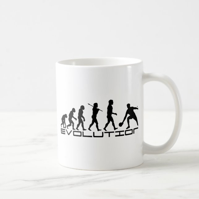 Table Tennis Sport Evolution Art Coffee Mug (Right)