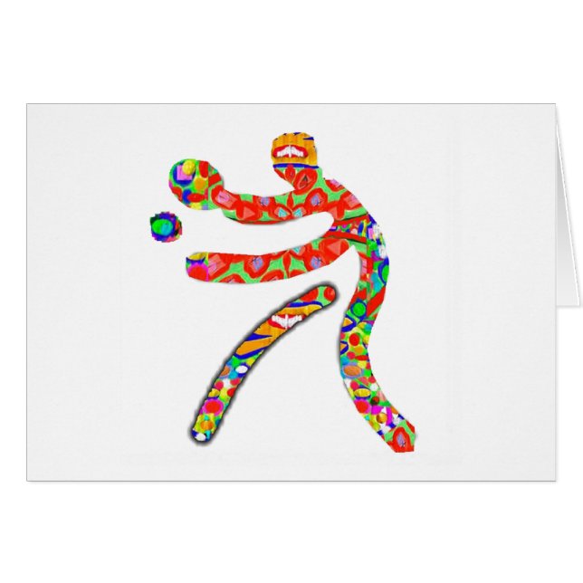 TABLE TENNIS Sports Cards (Front Horizontal)