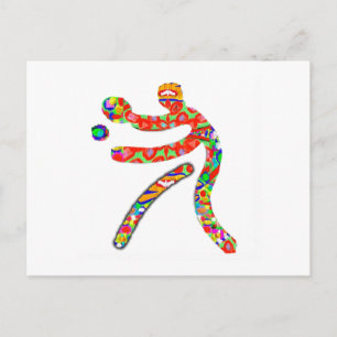 TABLE TENNIS Sports Postcard