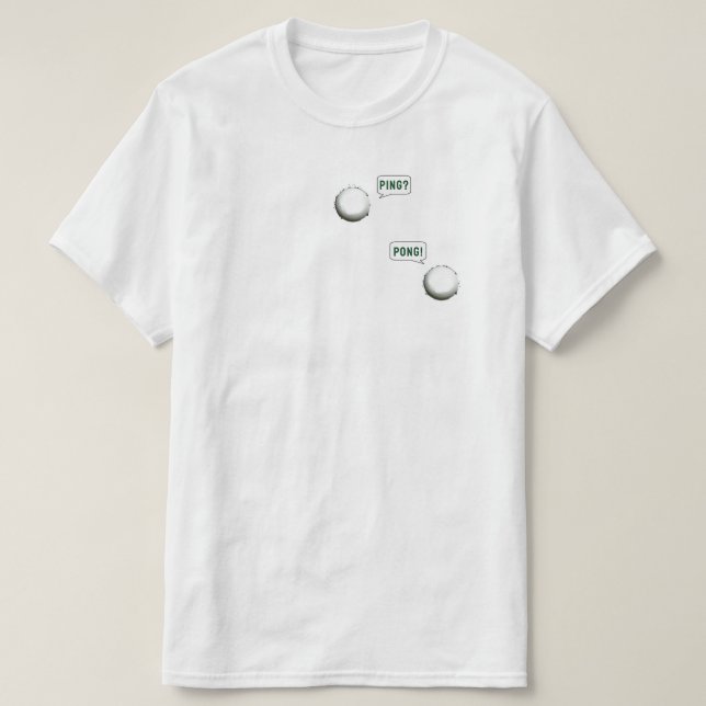 Table Tennis T-Shirt (Design Front)