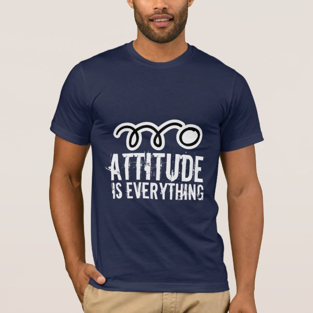 Table tennis t-shirt | Attitude is everything (Front)