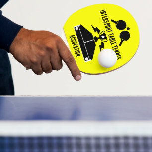 Table Tennis Tournament Ping Pong Paddle