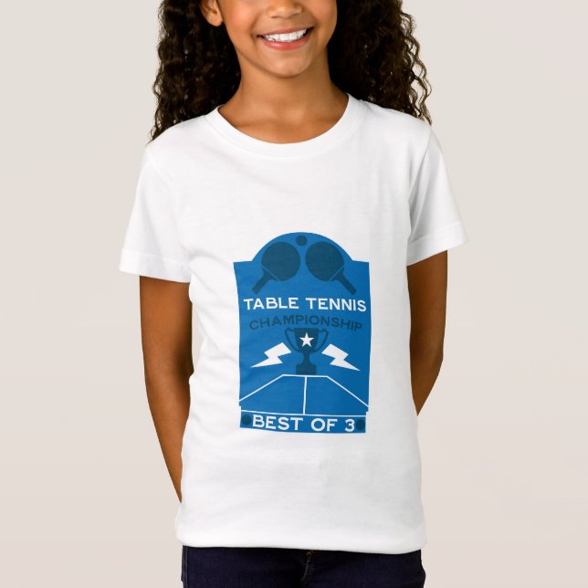 Table Tennis Tournament T-Shirt (Front)