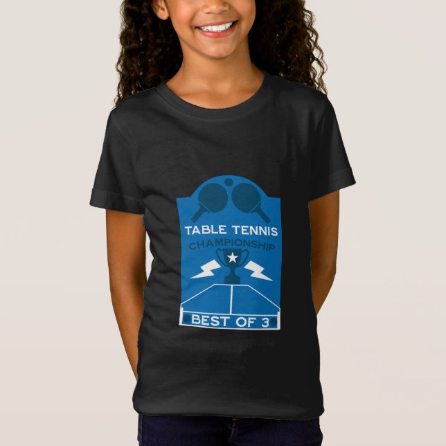 Table Tennis Tournament T-Shirt (Front)