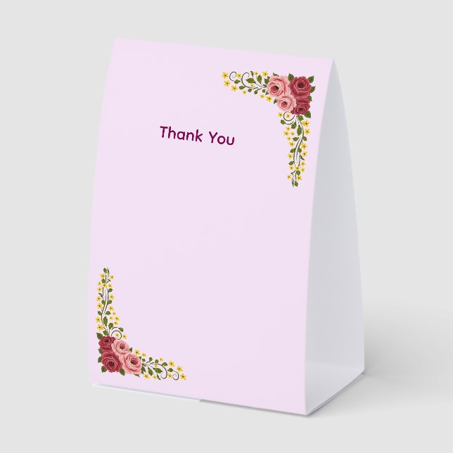 Table Tent Sign (Front)