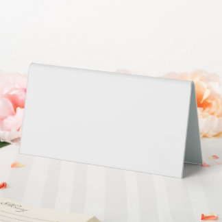 Table Tent Sign