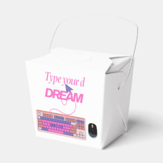 Table Tent Sign Favor Boxes