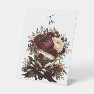Table Top Design Pedestal Sign