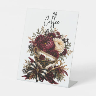 Table Top Design Pedestal Sign