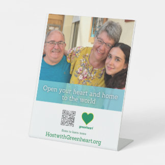Table Top poster Pedestal Sign
