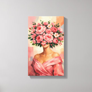 Tableau Déco (Beauté Florale )  Canvas Print