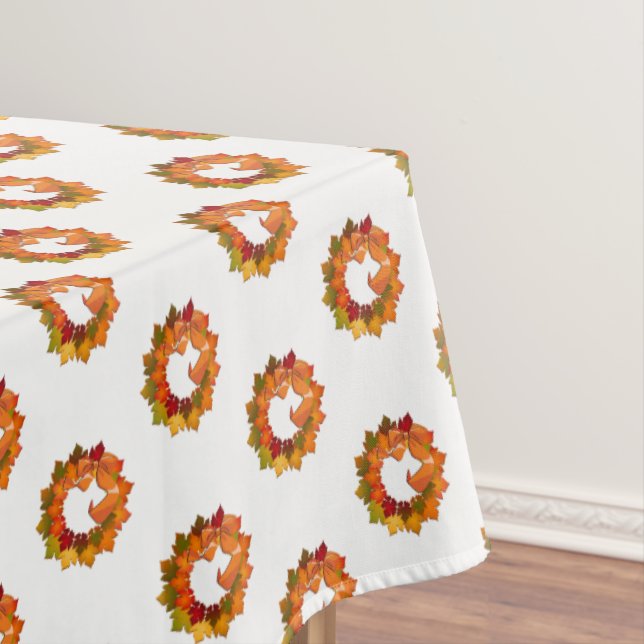 Tablecloth "60x84" Autumn Wreath (In Situ)