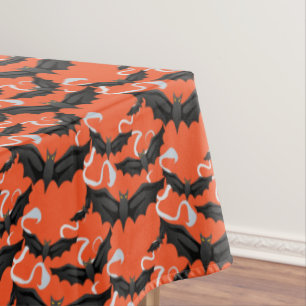 Tablecloth "60x84" -Halloween Bats