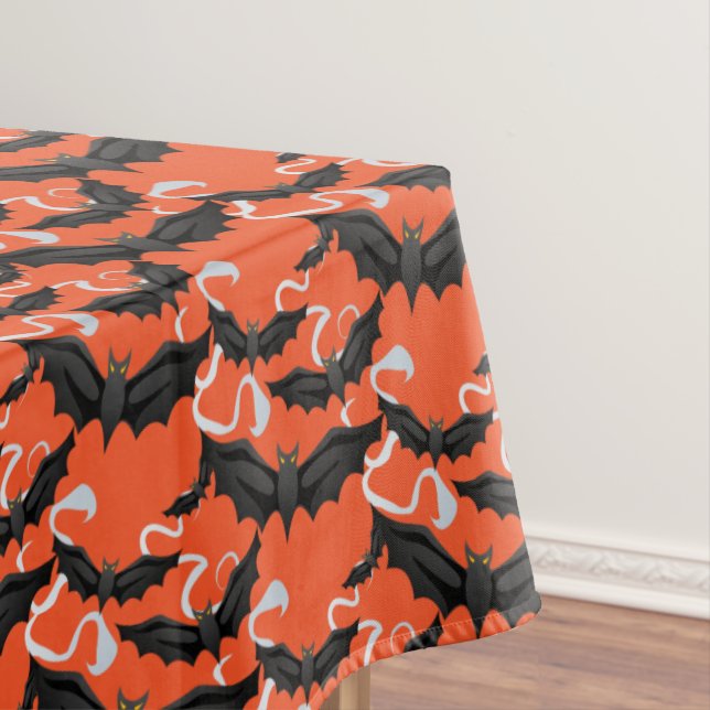 Tablecloth "60x84" -Halloween Bats (In Situ)