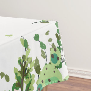 Tablecloth Bohemian Cactus Succulents Dessert Cact