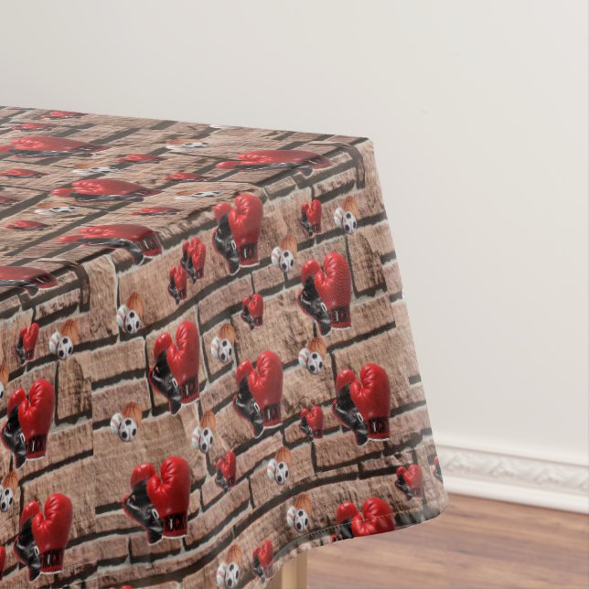 Tablecloth Boxing Gloves (In Situ)