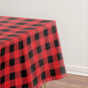 Tablecloth Christmas Buffalo Plaid