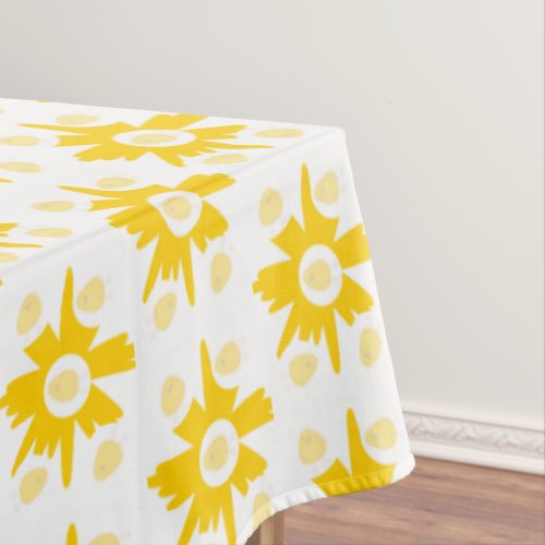 Tablecloth Easter Baby Chicks Yellow