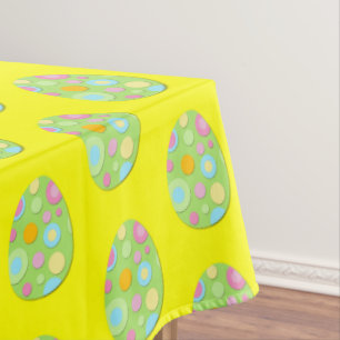 Tablecloth Easter Eggs