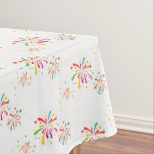 Tablecloth July 4th Fireworks