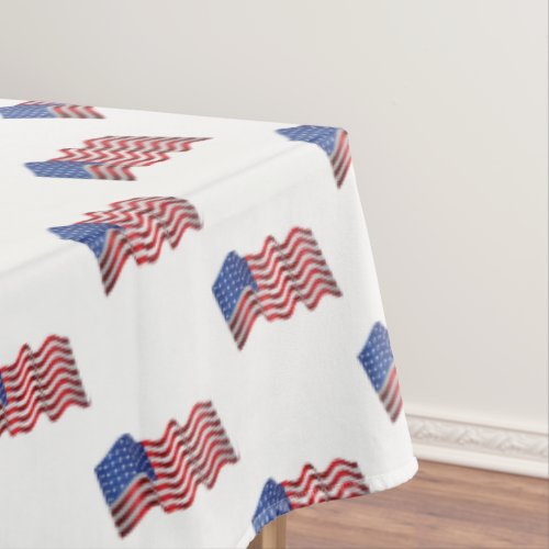 Tablecloth July 4th Patriotic Flag