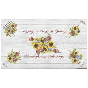 Tablecloth Large Thanksgiving Blessings/Friends