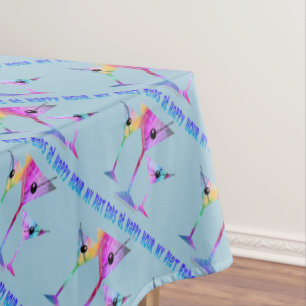 TABLECLOTH - MY DIET ENDS AT HAPPY HOUR