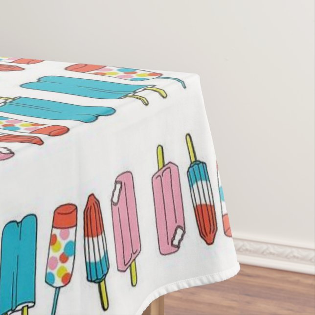 Tablecloth Popsicles  (In Situ)