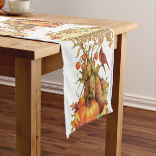 Tablecloth Runner Happy Thanksgiving Day